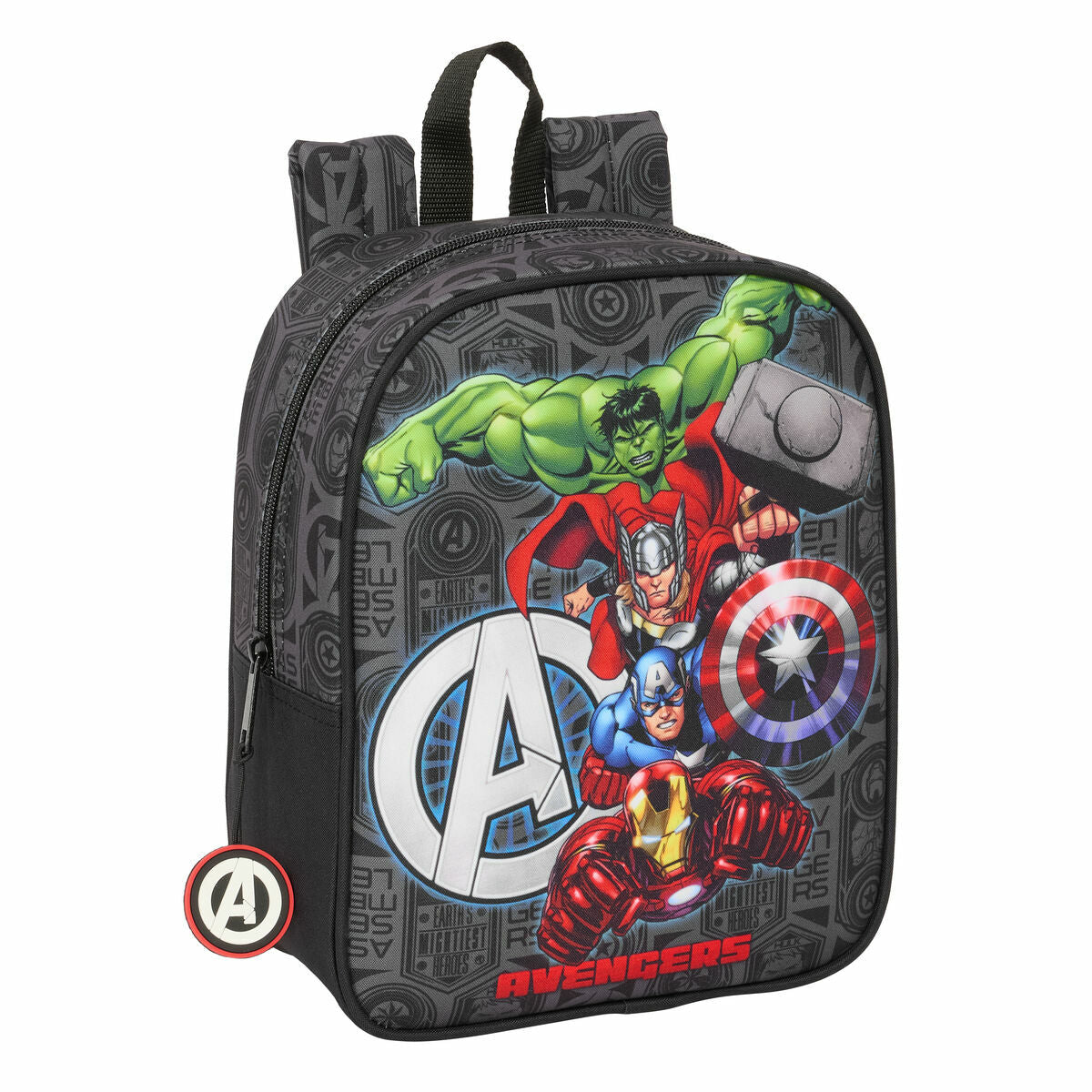Ghiozdan The Avengers Vendetta Negru 22 x 27 x 10 cm - Birou și papetărie, Material școlar și educațional