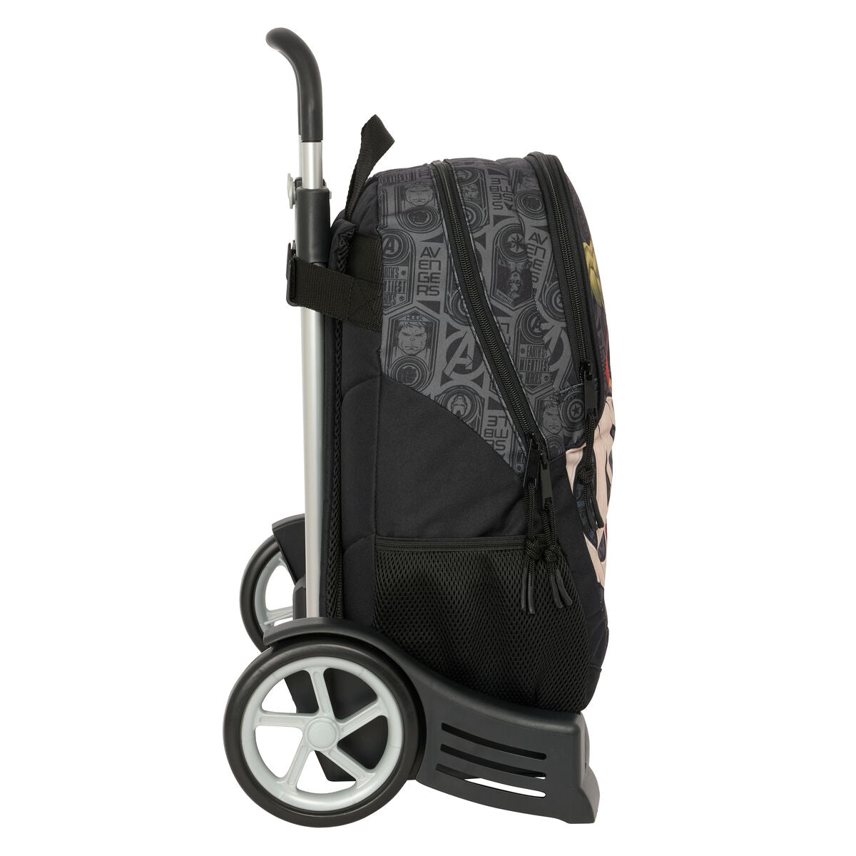 Ghiozdan cu Roți The Avengers Vendetta Negru 32 x 44 x 16 cm - Birou și papetărie, Material școlar și educațional