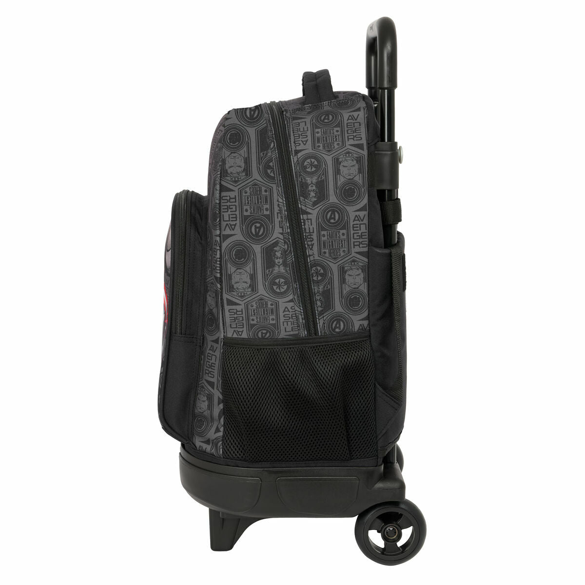 Ghiozdan cu Roți The Avengers Vendetta Negru 33 x 45 x 22 cm - Birou și papetărie, Material școlar și educațional