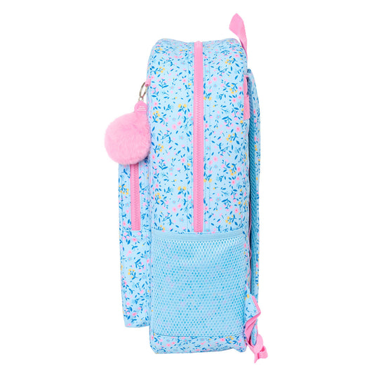 Ghiozdan Vicky Martín Berrocal Paraíso Albastru Roz 30 x 46 x 14 cm - Birou și papetărie, Material școlar și educațional