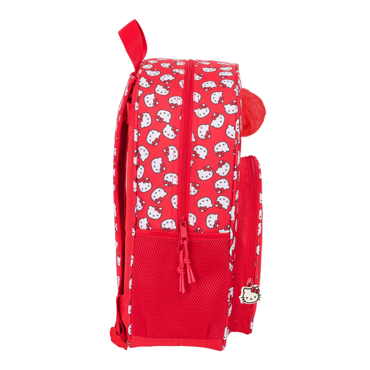 Ghiozdan Hello Kitty Iconic Alb Roșu 33 x 42 x 14 cm - Birou și papetărie, Material școlar și educațional