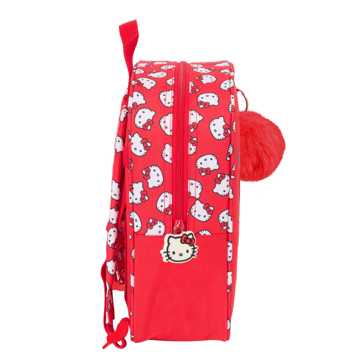 Ghiozdan Hello Kitty Iconic Alb Roșu 22 x 27 x 10 cm - Birou și papetărie, Material școlar și educațional