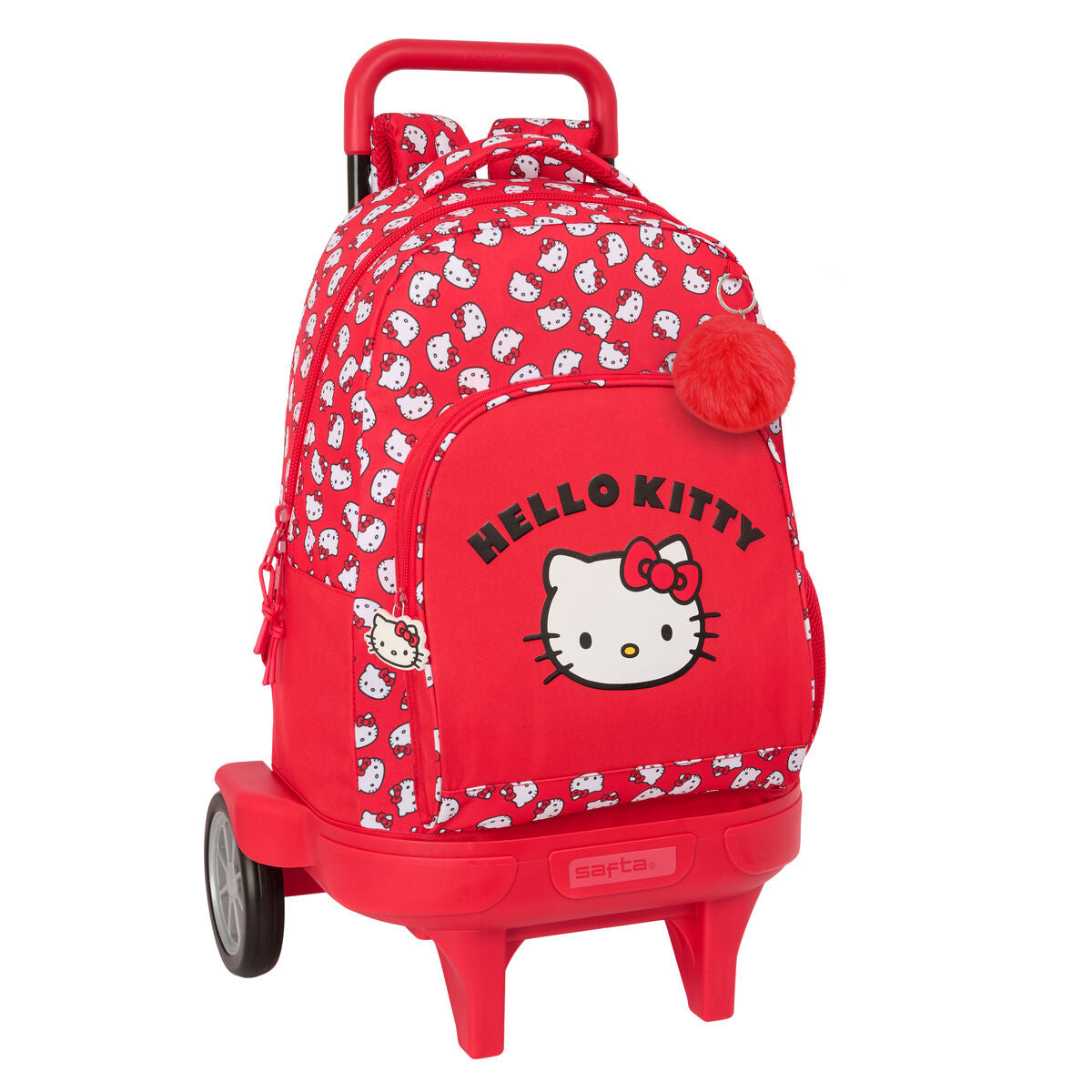 Ghiozdan Hello Kitty Iconic Alb Roșu 33 x 45 x 22 cm - Birou și papetărie, Material școlar și educațional