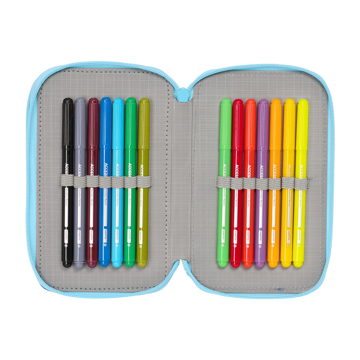 Penar cu Accesorii Snoopy Love Albastru 12,5 x 19,5 x 5,5 cm 37 Piese - Birou și papetărie, Material școlar și educațional