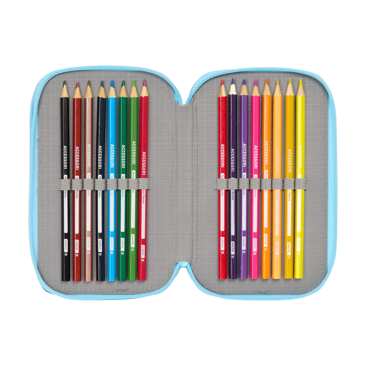 Penar cu Accesorii Snoopy Love Albastru 12,5 x 19,5 x 5,5 cm 37 Piese - Birou și papetărie, Material școlar și educațional