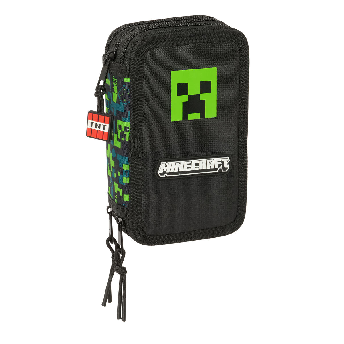 Penar Triplu Minecraft Tnt Multicolor 12,5 x 19,5 x 5,5 cm 37 Piese - Birou și papetărie, Material școlar și educațional