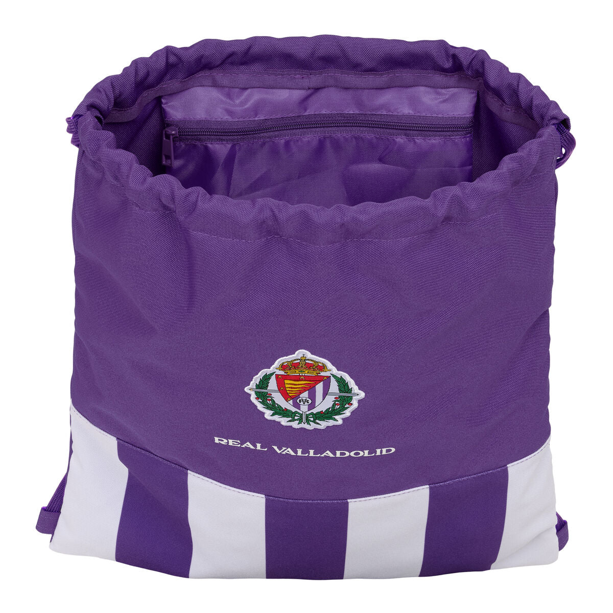 Geantă Rucsac cu Bretele Real Valladolid C.F. Alb Mov 35 x 40 x 1 cm - Birou și papetărie, Material școlar și educațional