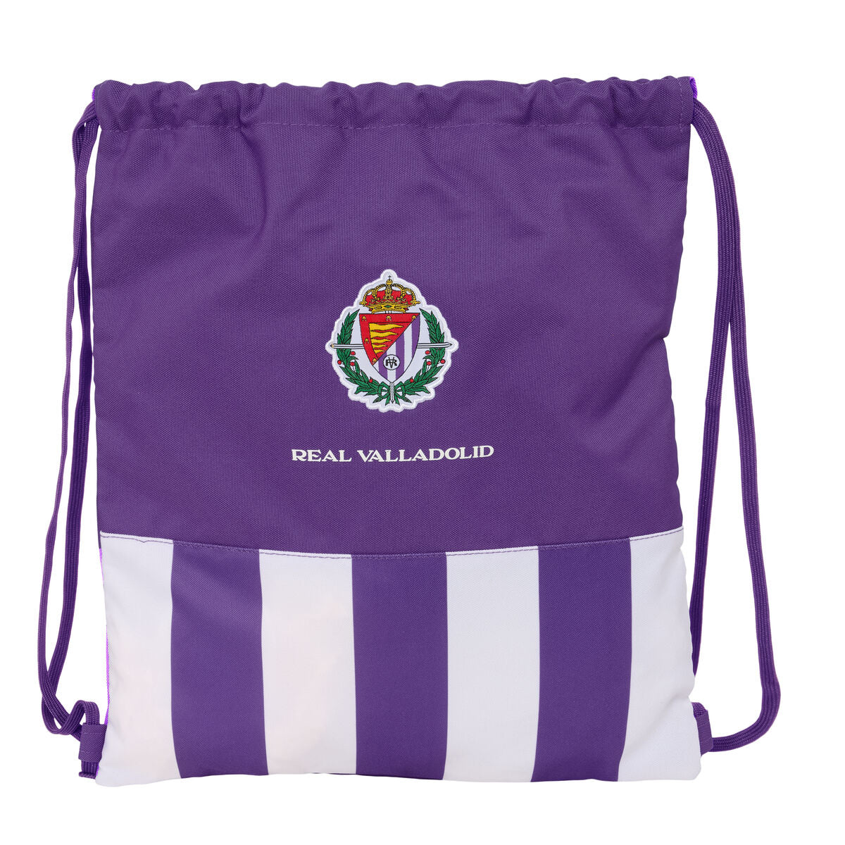 Geantă Rucsac cu Bretele Real Valladolid C.F. Alb Mov 35 x 40 x 1 cm - Birou și papetărie, Material școlar și educațional