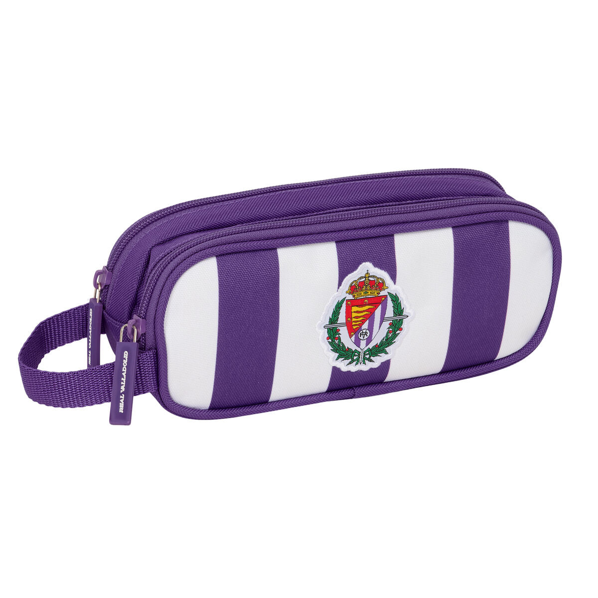 Geantă Universală Real Valladolid C.F. Alb Mov 21 x 8 x 6 cm - Birou și papetărie, Material școlar și educațional