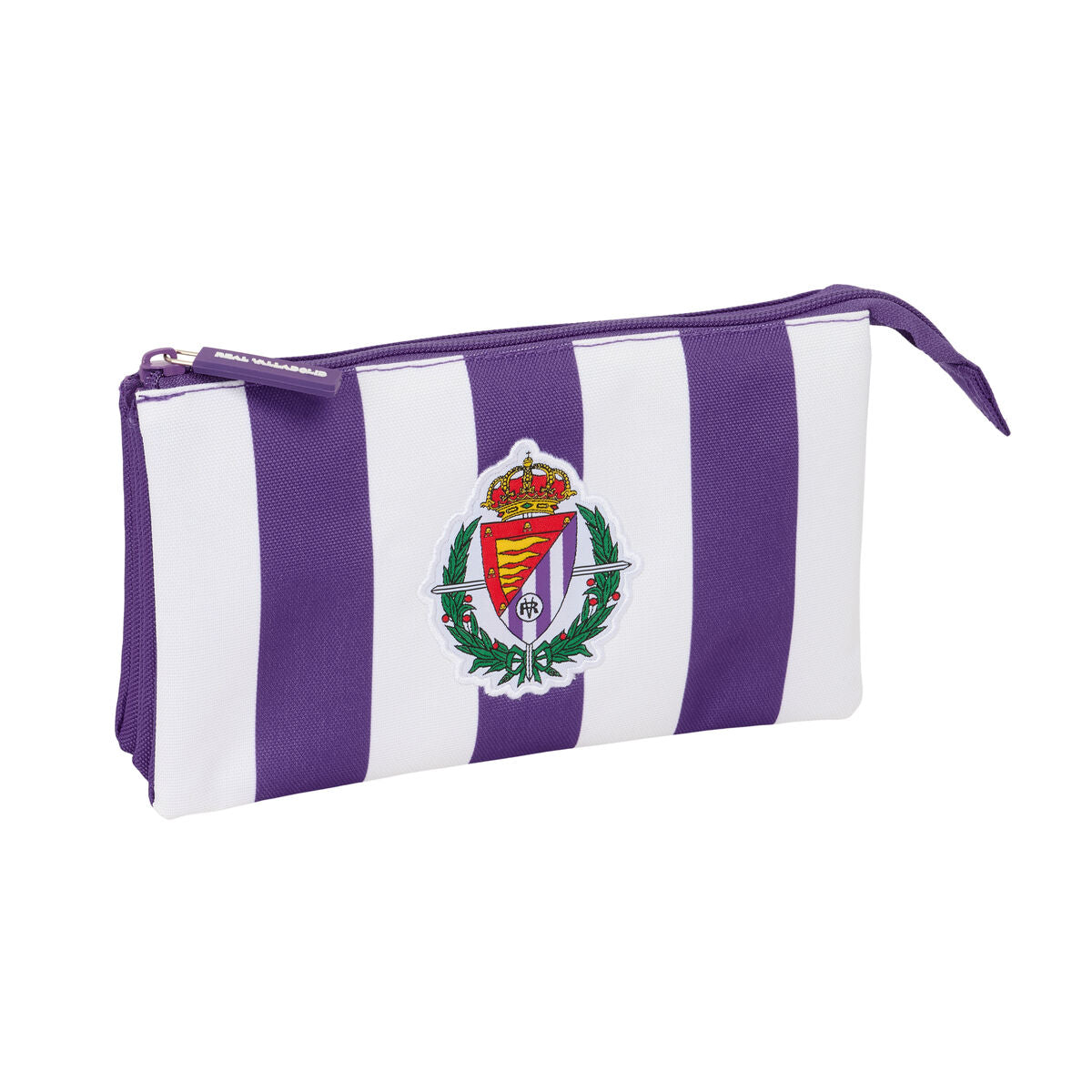 Geantă Universală Real Valladolid C.F. Alb Mov 22 x 12 x 3 cm - Birou și papetărie, Material școlar și educațional