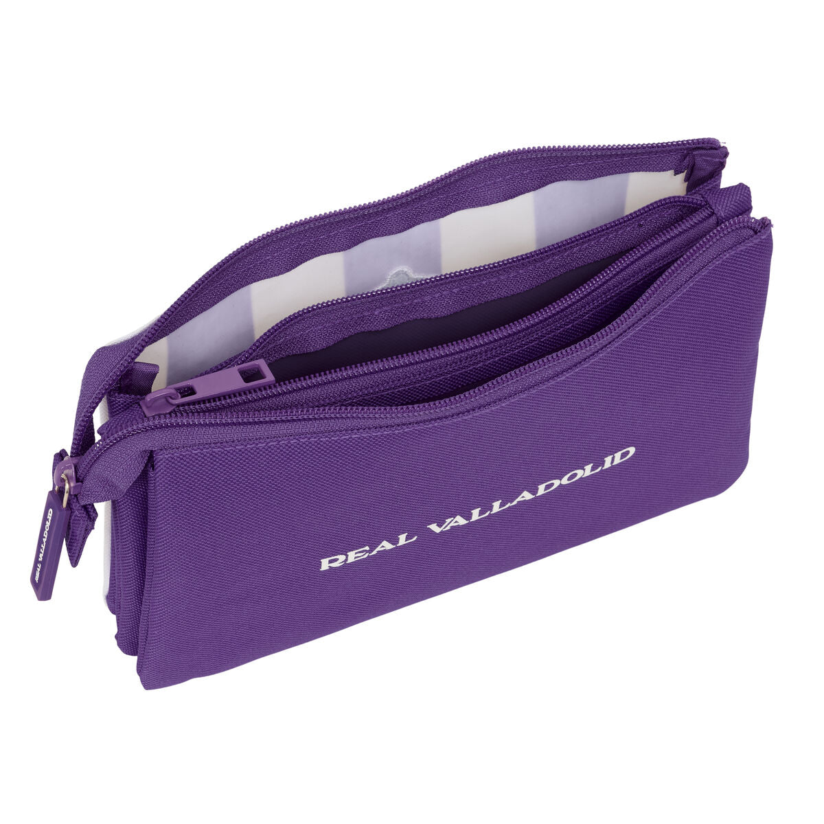 Geantă Universală Real Valladolid C.F. Alb Mov 22 x 12 x 3 cm - Birou și papetărie, Material școlar și educațional