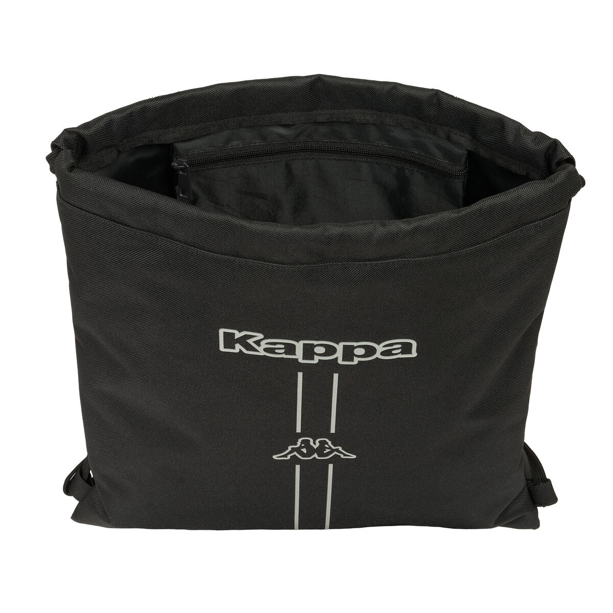 Geantă Rucsac cu Bretele Kappa Dark Negru 35 x 40 x 1 cm - Birou și papetărie, Material școlar și educațional