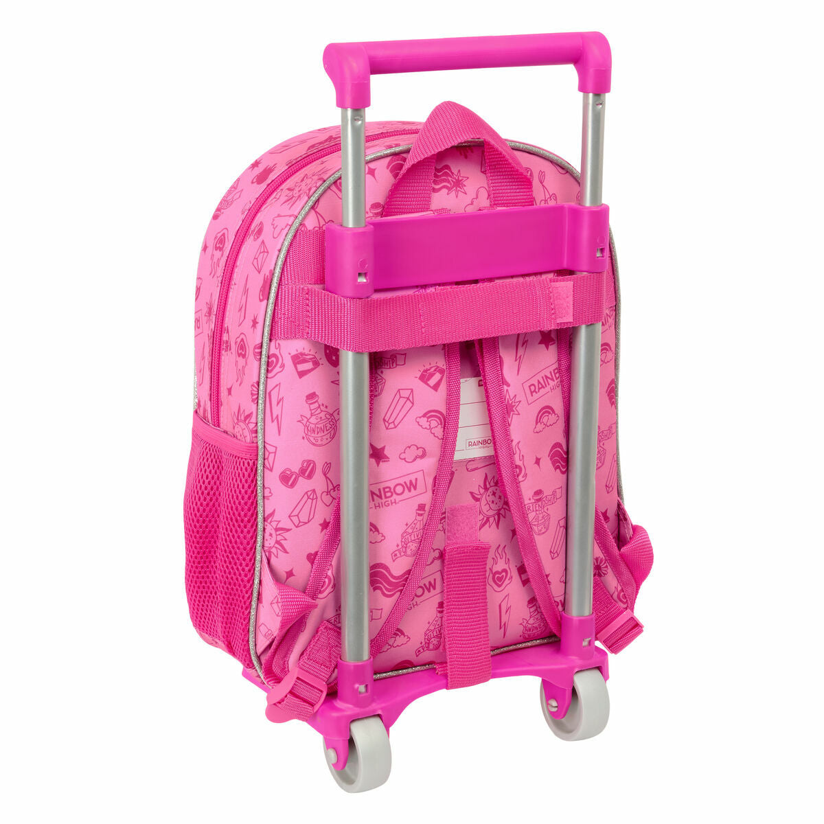 Ghiozdan cu Roți Rainbow High Shine Multicolor 28 x 34 x 10 cm - Birou și papetărie, Material școlar și educațional