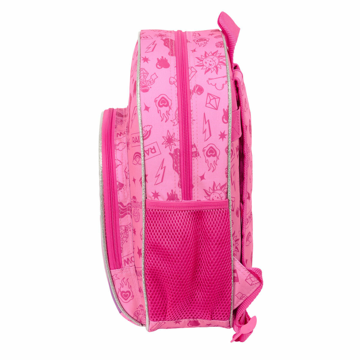Ghiozdan Rainbow High Shine Multicolor 28 x 34 x 10 cm - Birou și papetărie, Material școlar și educațional
