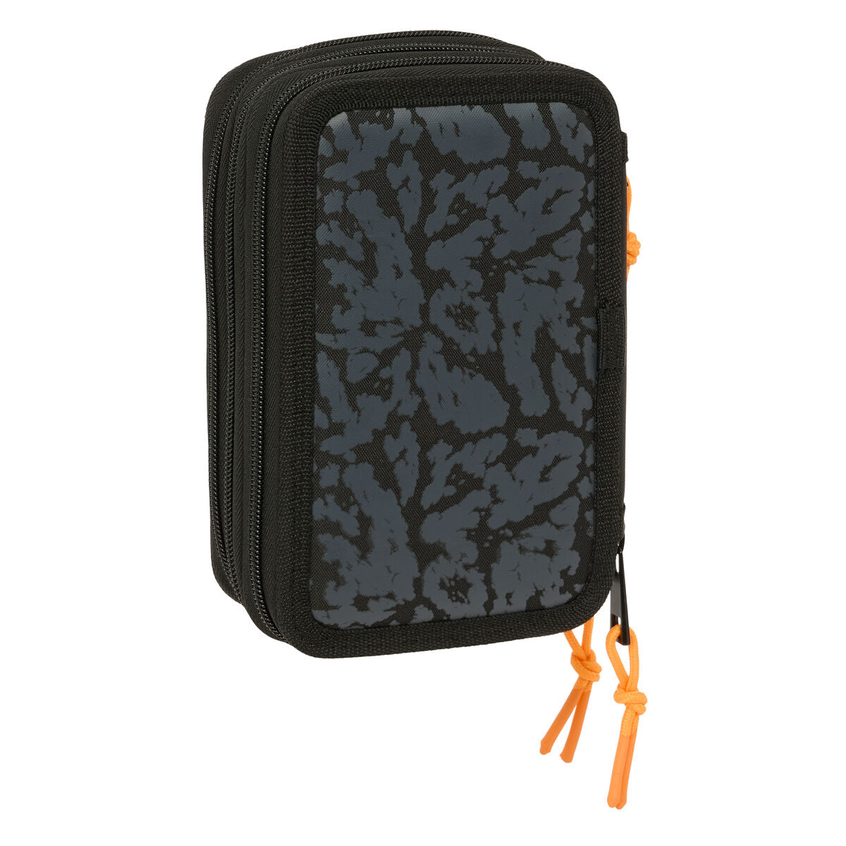 Penar Triplu Naruto Negru 12,5 x 19,5 x 5,5 cm 37 Piese - Birou și papetărie, Material școlar și educațional