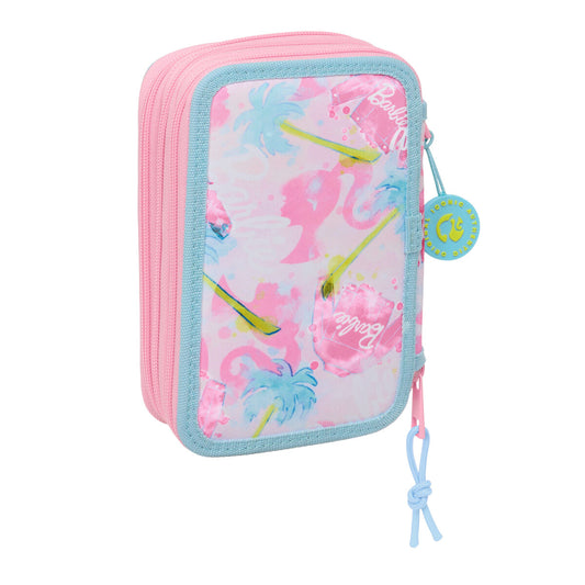 Penar cu Accesorii Barbie Painterly Roz Albastru celest 12,5 x 19,5 x 5,5 cm 37 Piese - Birou și papetărie, Material școlar și educațional