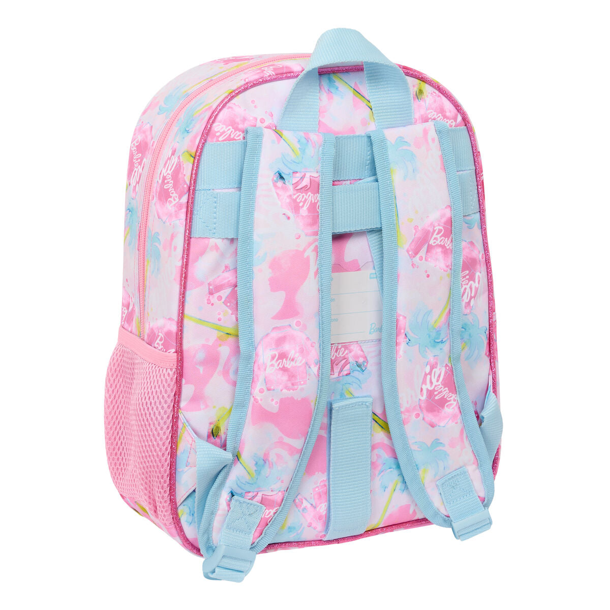Ghiozdan Barbie Painterly Roz Albastru celest 26 x 34 x 11 cm - Birou și papetărie, Material școlar și educațional