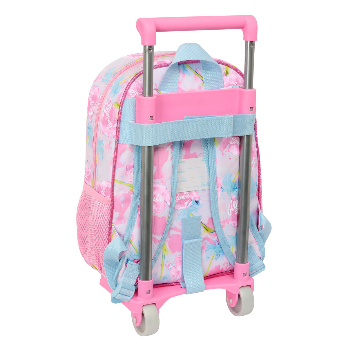 Ghiozdan cu Roți Barbie Painterly Roz Albastru celest 26 x 11 x 67 cm 26 x 34 x 11 cm - Birou și papetărie, Material școlar și educațional