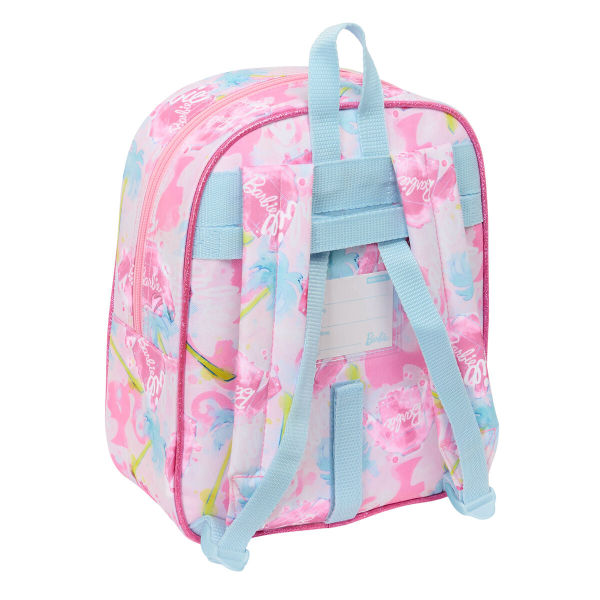 Ghiozdan Barbie Painterly Roz Albastru celest 22 x 27 x 10 cm - Birou și papetărie, Material școlar și educațional