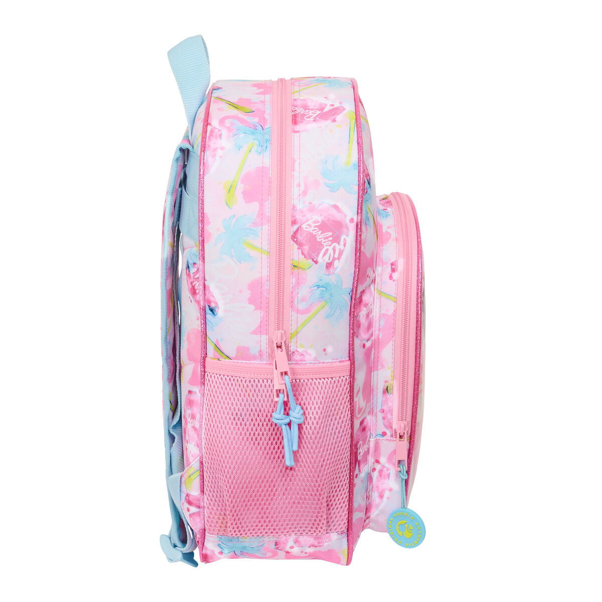 Ghiozdan Barbie Painterly Roz Albastru celest 32 x 38 x 12 cm - Birou și papetărie, Material școlar și educațional