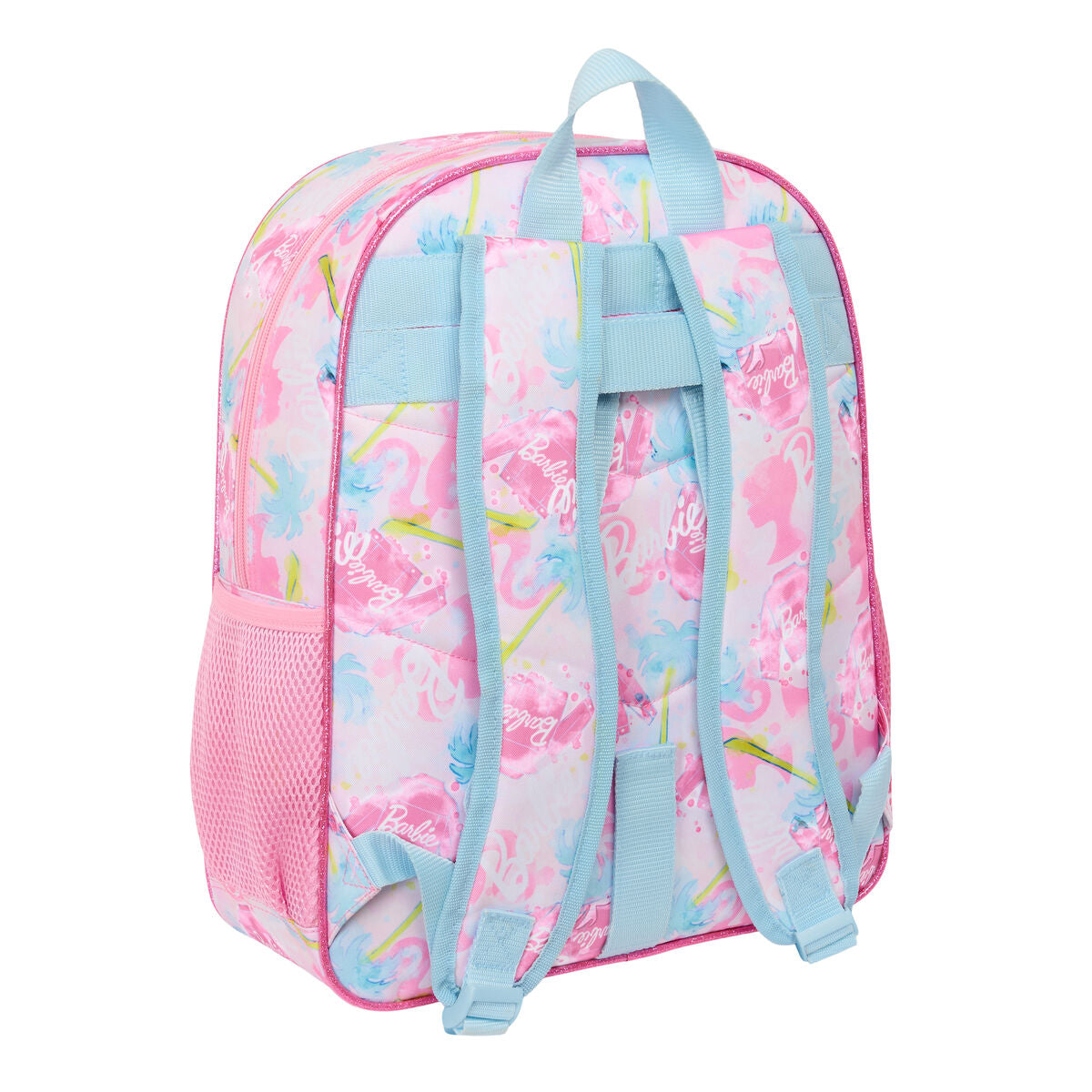 Ghiozdan Barbie Painterly Roz Albastru celest 32 x 38 x 12 cm - Birou și papetărie, Material școlar și educațional