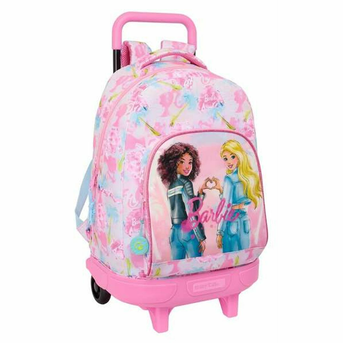 Ghiozdan Barbie Painterly Roz Albastru celest 33 x 45 x 22 cm - Birou și papetărie, Material școlar și educațional