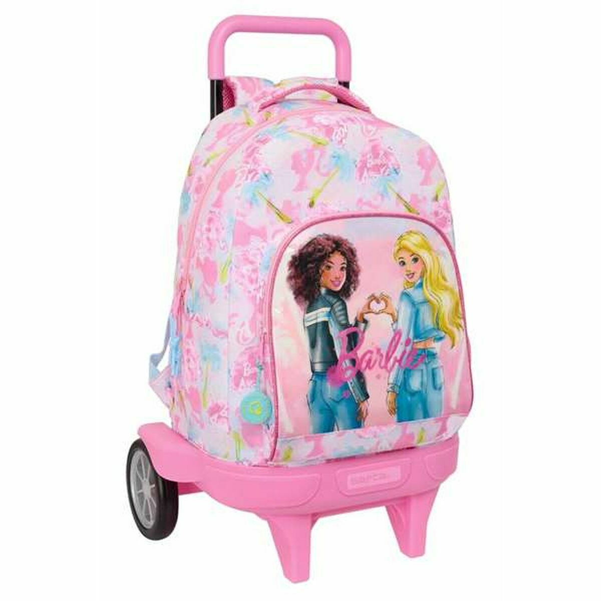 Ghiozdan Barbie Painterly Roz Albastru celest 33 x 45 x 22 cm - Birou și papetărie, Material școlar și educațional