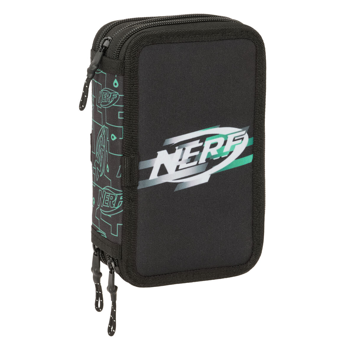 Geantă Universală Nerf Game Negru 12,5 x 19,5 x 5,5 cm 37 Piese - Birou și papetărie, Material școlar și educațional