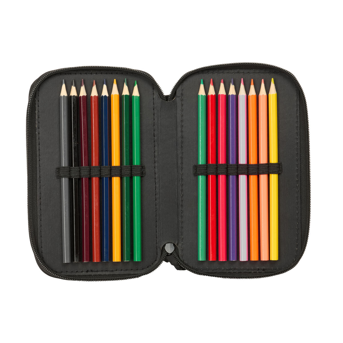 Geantă Universală Nerf Game Negru 12,5 x 19,5 x 5,5 cm 37 Piese - Birou și papetărie, Material școlar și educațional