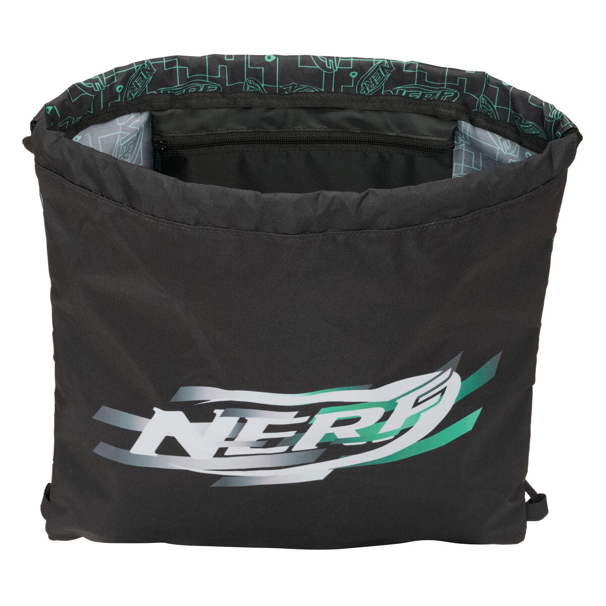Geantă Rucsac cu Bretele Nerf Game Negru 35 x 40 x 1 cm - Birou și papetărie, Material școlar și educațional