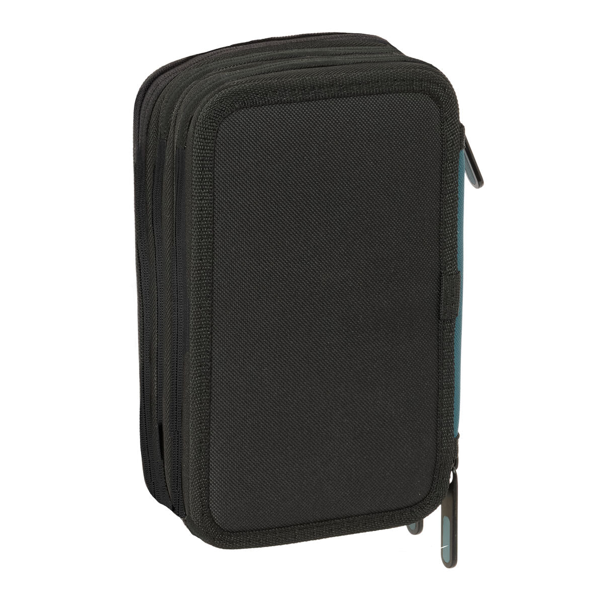 Penar Triplu Safta Urban style Albastru Gri 12,5 x 19,5 x 5,5 cm 37 Piese - Birou și papetărie, Material școlar și educațional