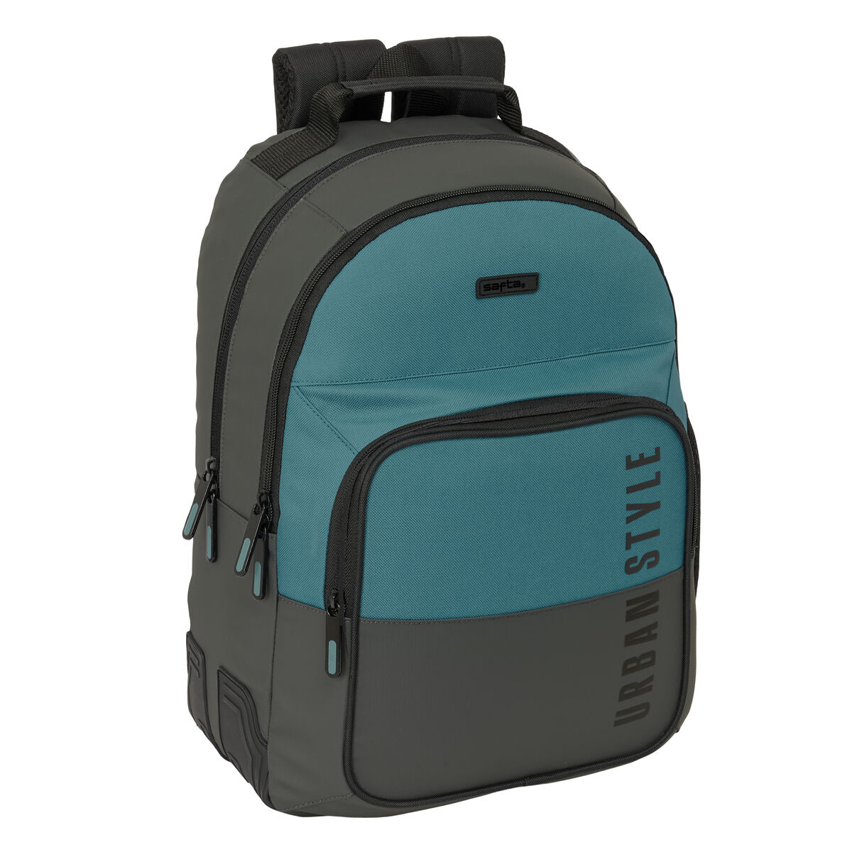 Ghiozdan Safta Urban style Albastru Gri 32 x 42 x 15 cm - Birou și papetărie, Material școlar și educațional