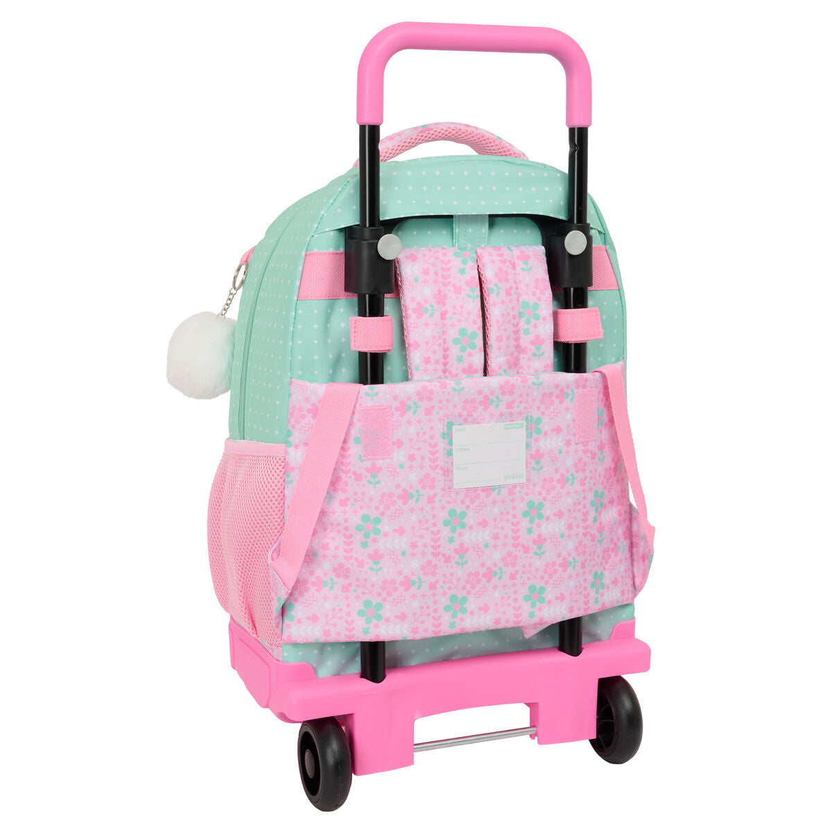 Ghiozdan cu Roți Glow Lab Amazing Verde Roz 33 x 45 x 22 cm - Birou și papetărie, Material școlar și educațional