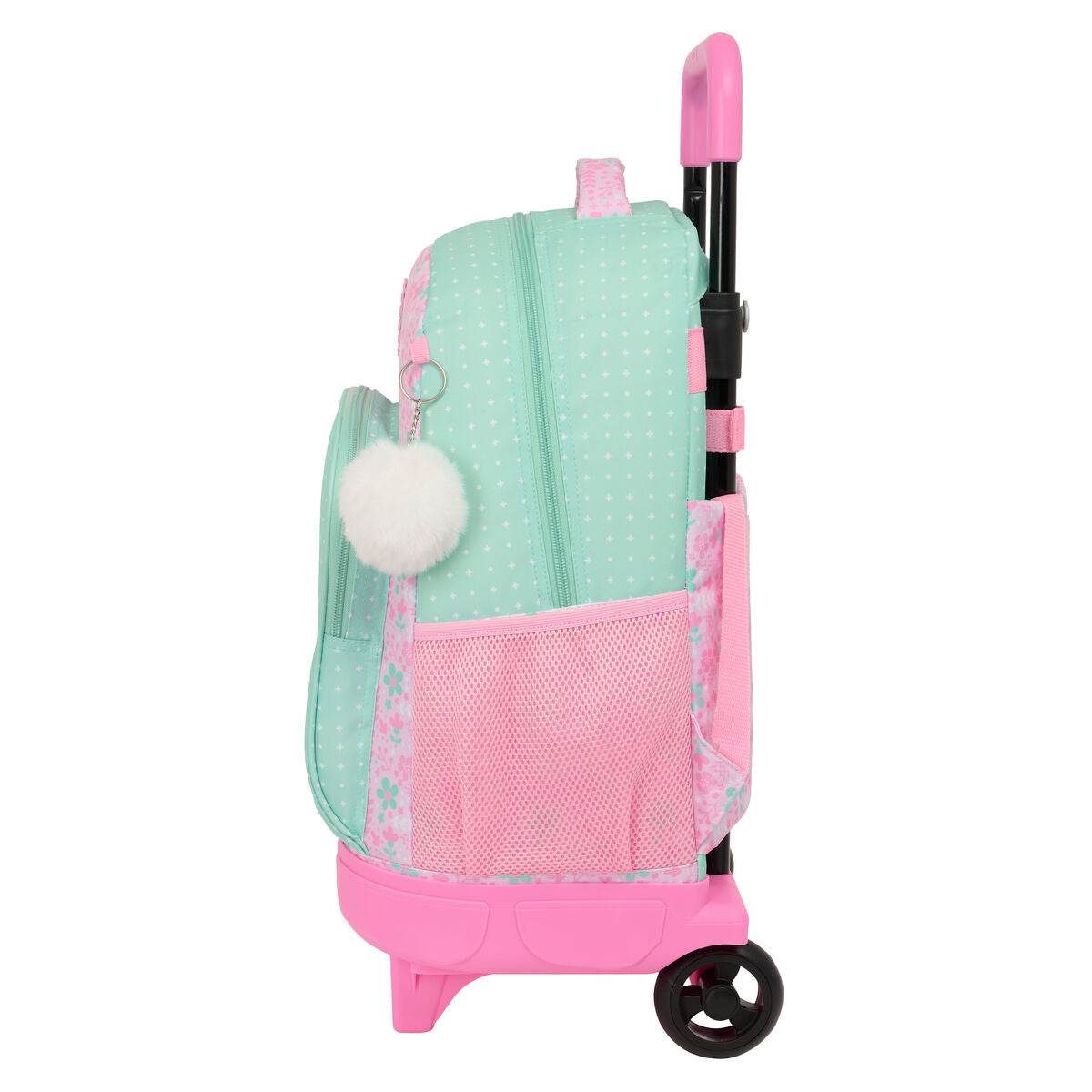 Ghiozdan cu Roți Glow Lab Amazing Verde Roz 33 x 45 x 22 cm - Birou și papetărie, Material școlar și educațional
