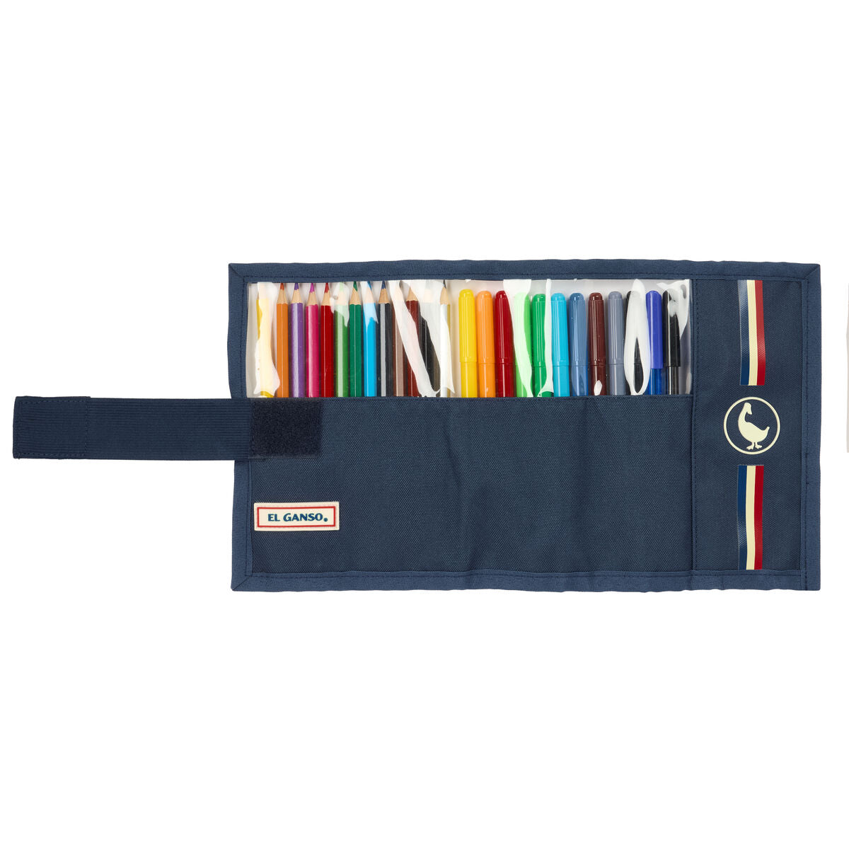 Geantă Universală El Ganso Eclipse Bleumarin 7 x 20 x 7 cm 27 Piese - Birou și papetărie, Material școlar și educațional