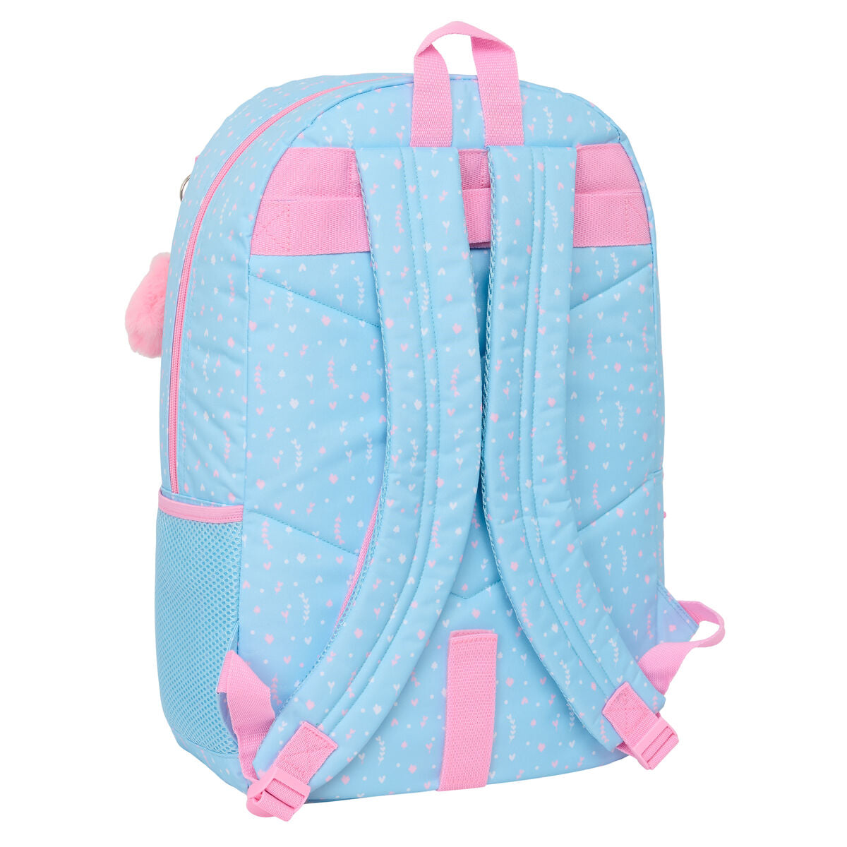 Ghiozdan BlackFit8 Smile Albastru Roz 30 x 46 x 14 cm - Birou și papetărie, Material școlar și educațional