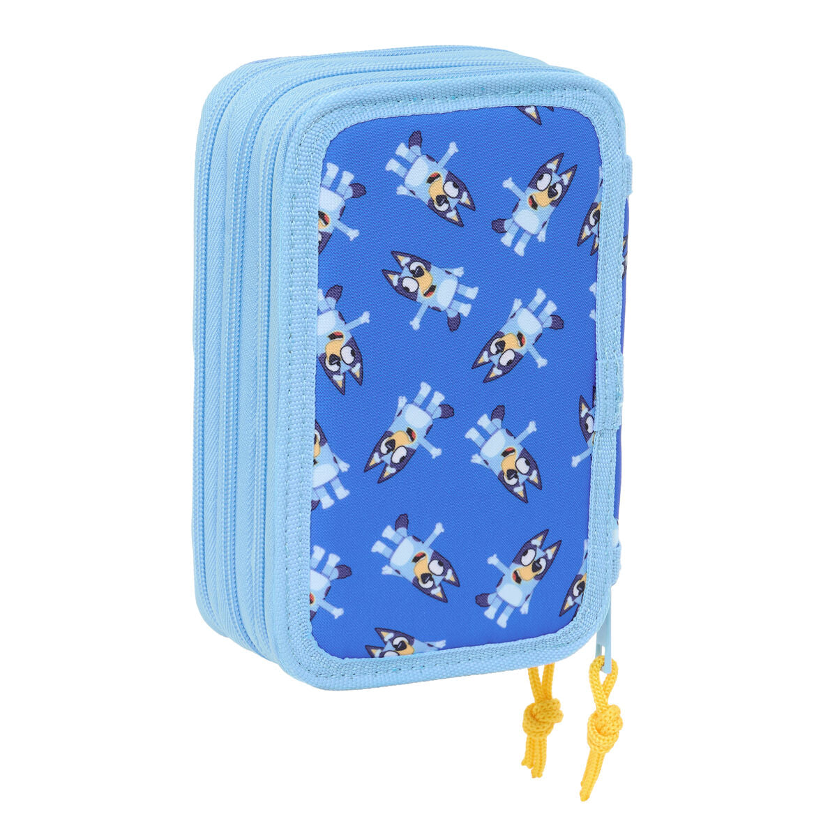 Penar Triplu Bluey Let's play Albastru 12,5 x 19,5 x 5,5 cm 37 Piese - Birou și papetărie, Material școlar și educațional