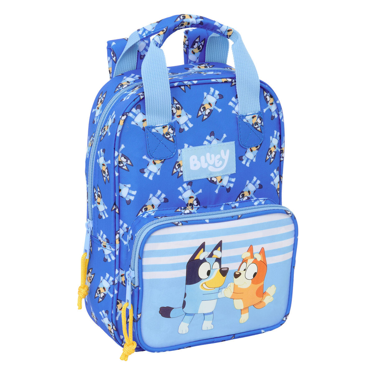Ghiozdan Bluey Let's play Albastru 20 x 28 x 8 cm - Birou și papetărie, Material școlar și educațional