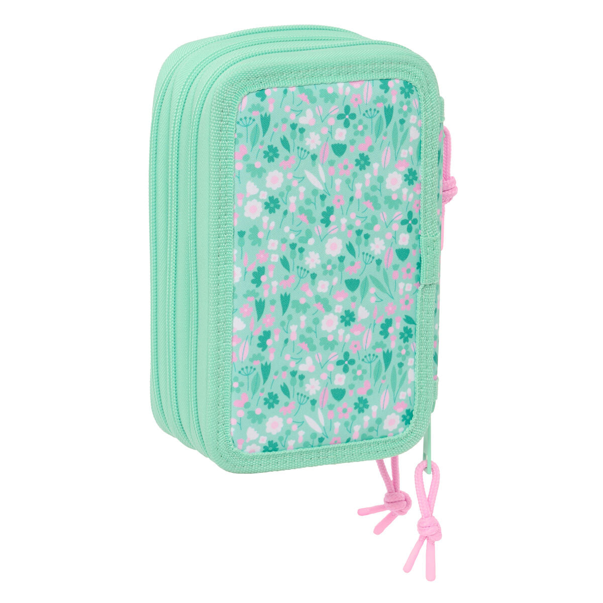 Geantă Universală Safta Cuore Mentă 12,5 x 19,5 x 5,5 cm 37 Piese - Birou și papetărie, Material școlar și educațional