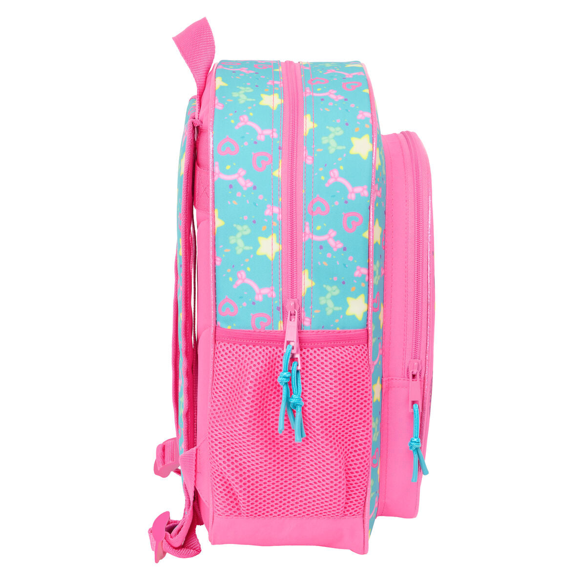 Ghiozdan Gabby's Dollhouse Confetti Roz Turquoise 32 x 38 x 12 cm - Birou și papetărie, Material școlar și educațional