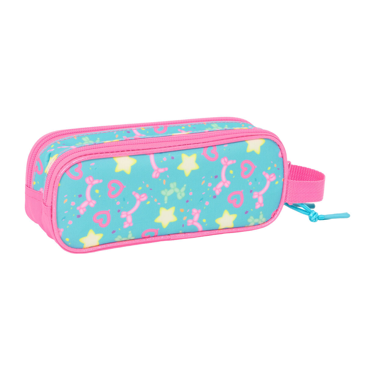 Geantă Universală Gabby's Dollhouse Confetti Roz Turquoise 21 x 8 x 6 cm - Birou și papetărie, Material școlar și educațional