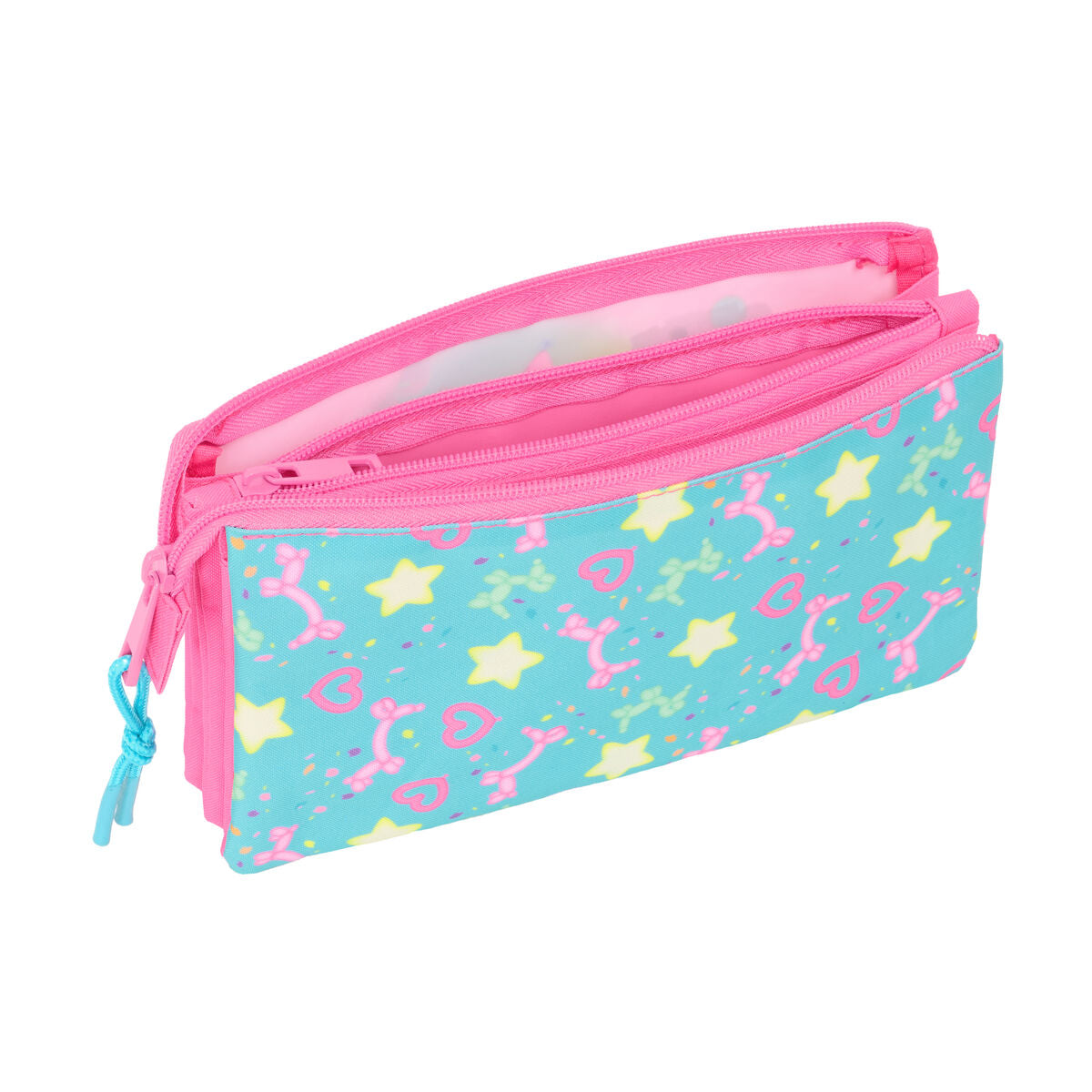 Geantă Universală Gabby's Dollhouse Confetti Roz Turquoise 22 x 12 x 3 cm - Birou și papetărie, Material școlar și educațional