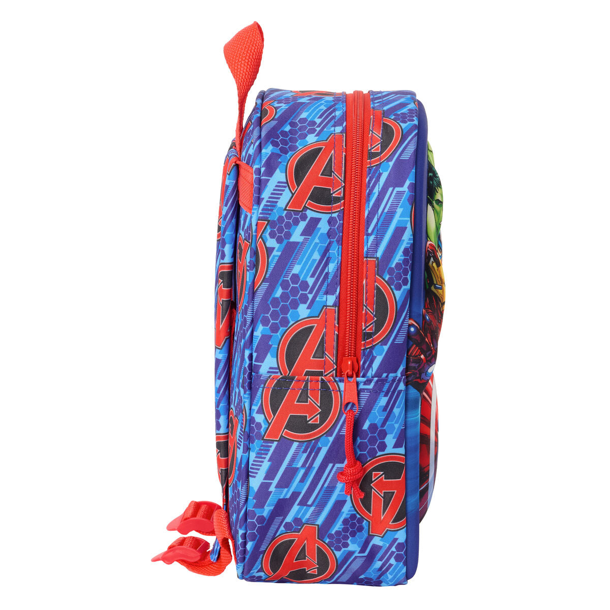 Ghiozdan The Avengers Roșu 22 x 27 x 10 cm - Birou și papetărie, Material școlar și educațional