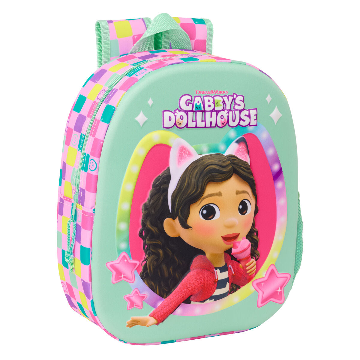 Ghiozdan Gabby's Dollhouse Multicolor 27 x 33 x 10 cm - Birou și papetărie, Material școlar și educațional