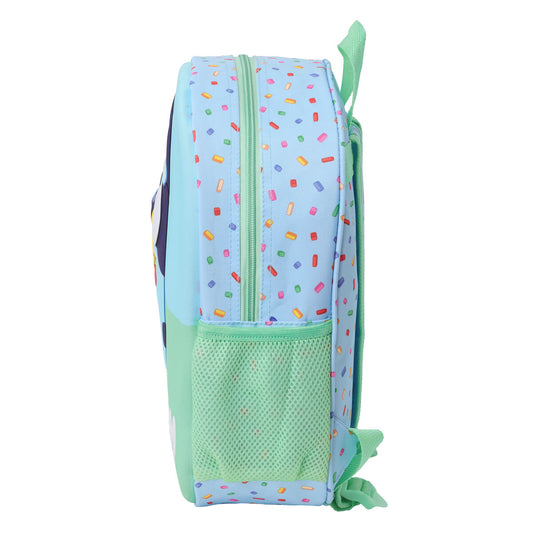 Ghiozdan Bluey Albastru 27 x 33 x 10 cm - Birou și papetărie, Material școlar și educațional