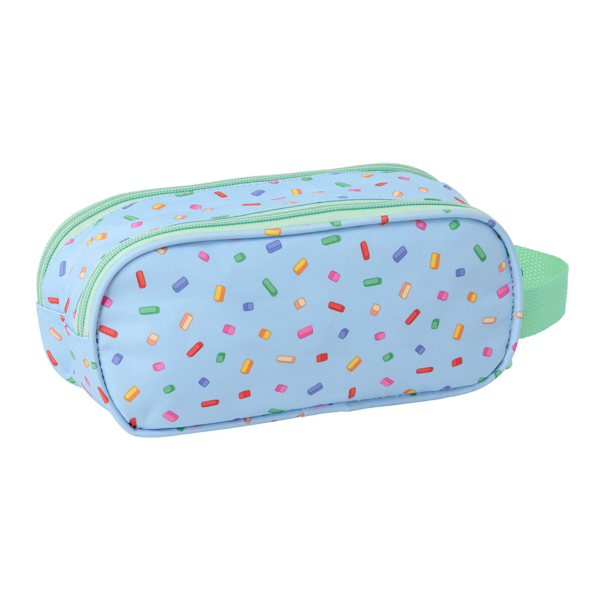 Penar dublu Bluey Albastru 21 x 8 x 6 cm - Birou și papetărie, Material școlar și educațional