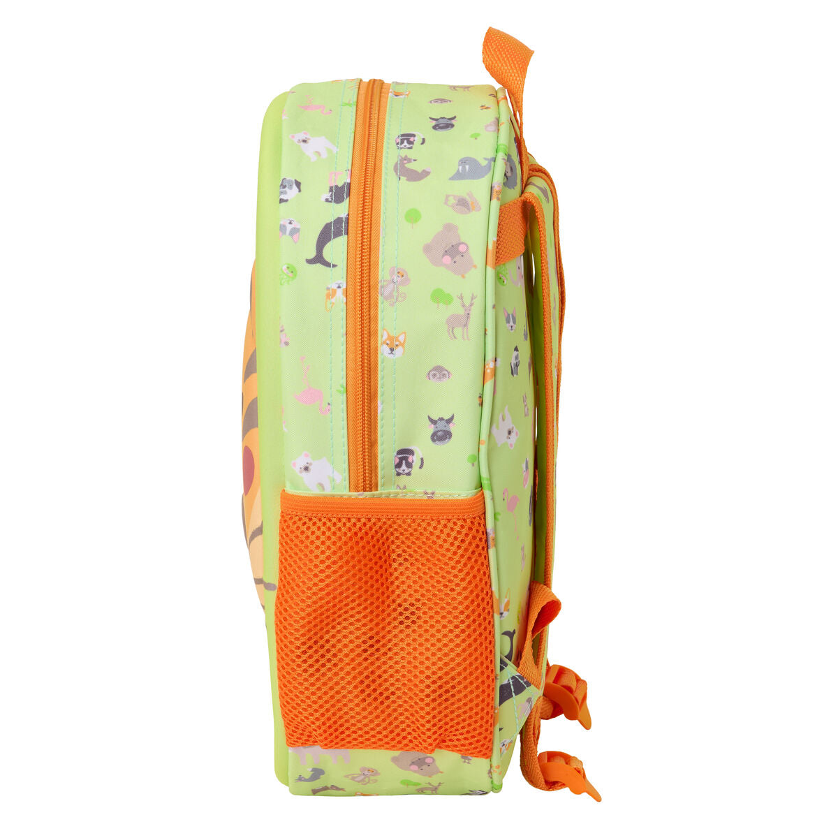 Ghiozdan Safta Lămâie verde 27 x 33 x 10 cm - Birou și papetărie, Material școlar și educațional