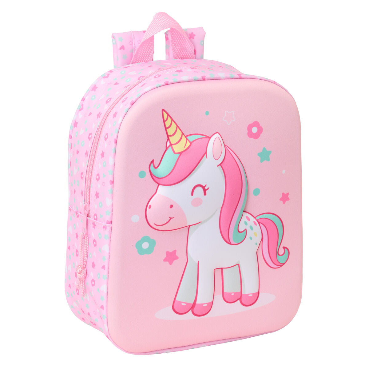 Ghiozdan Safta Roz 22 x 27 x 10 cm - Birou și papetărie, Material școlar și educațional