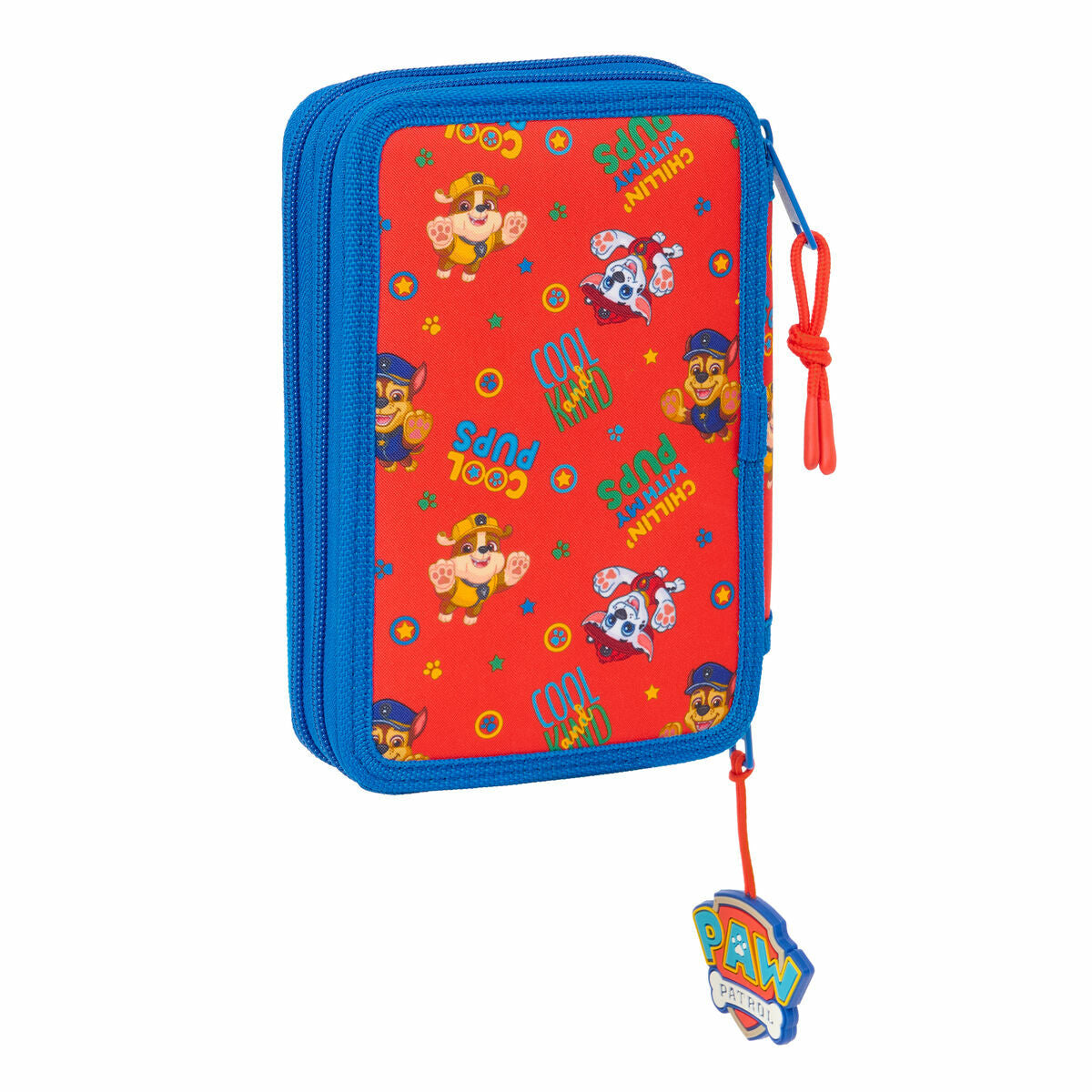 Geantă Universală The Paw Patrol Cool Albastru Roșu 12.5 x 19.5 x 4 cm 29 Piese - Birou și papetărie, Material școlar și educațional