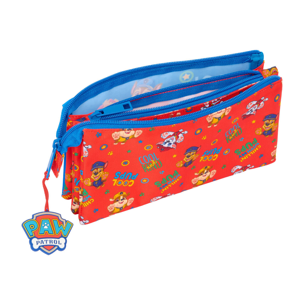 Geantă Universală The Paw Patrol Cool Albastru Roșu 22 x 12 x 3 cm - Birou și papetărie, Material școlar și educațional